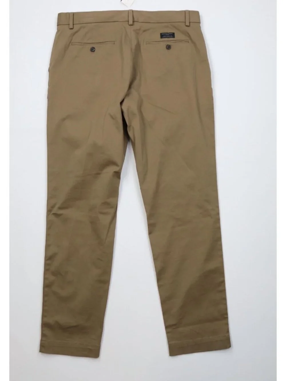 New Banana Republic Mens 34x32 Mason Athletic Tapered Leg Fit Chino Pants Brown